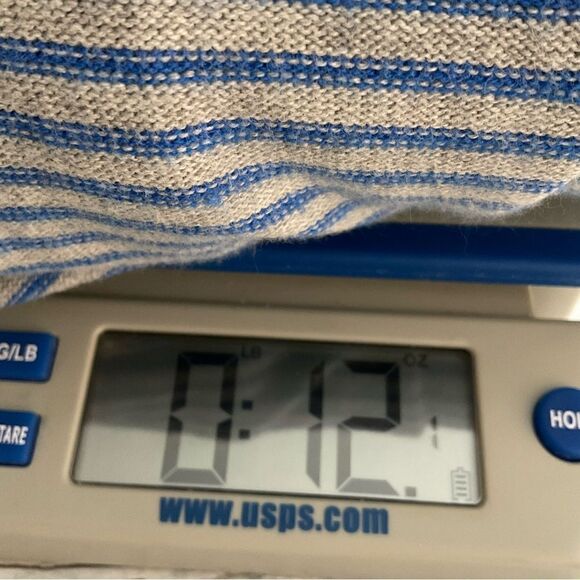 ARMANI EXCHANGE Pull-on Crew Neck Knit Blue Gray Sweater Men's Size Medium. - Picture 9 of 9